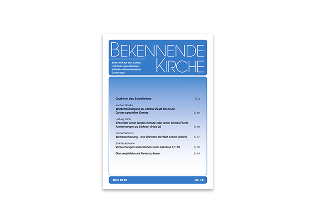 BEKENNENDE KIRCHE Nr. 76