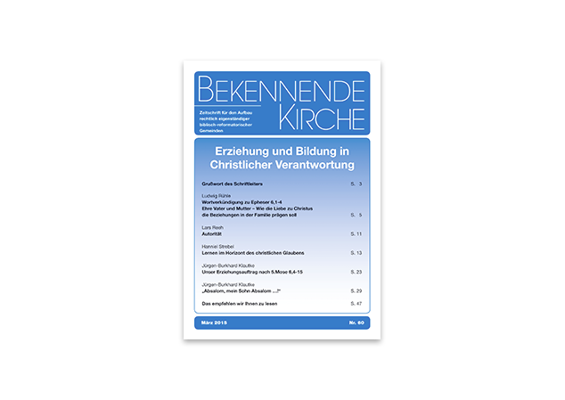 BEKENNENDE KIRCHE Nr. 60