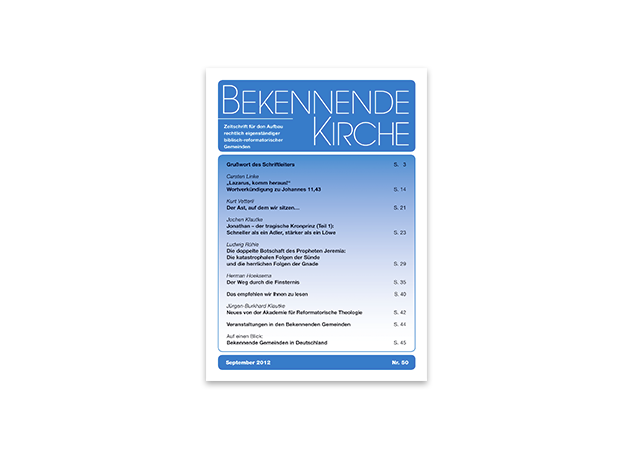 BEKENNENDE KIRCHE Nr. 50
